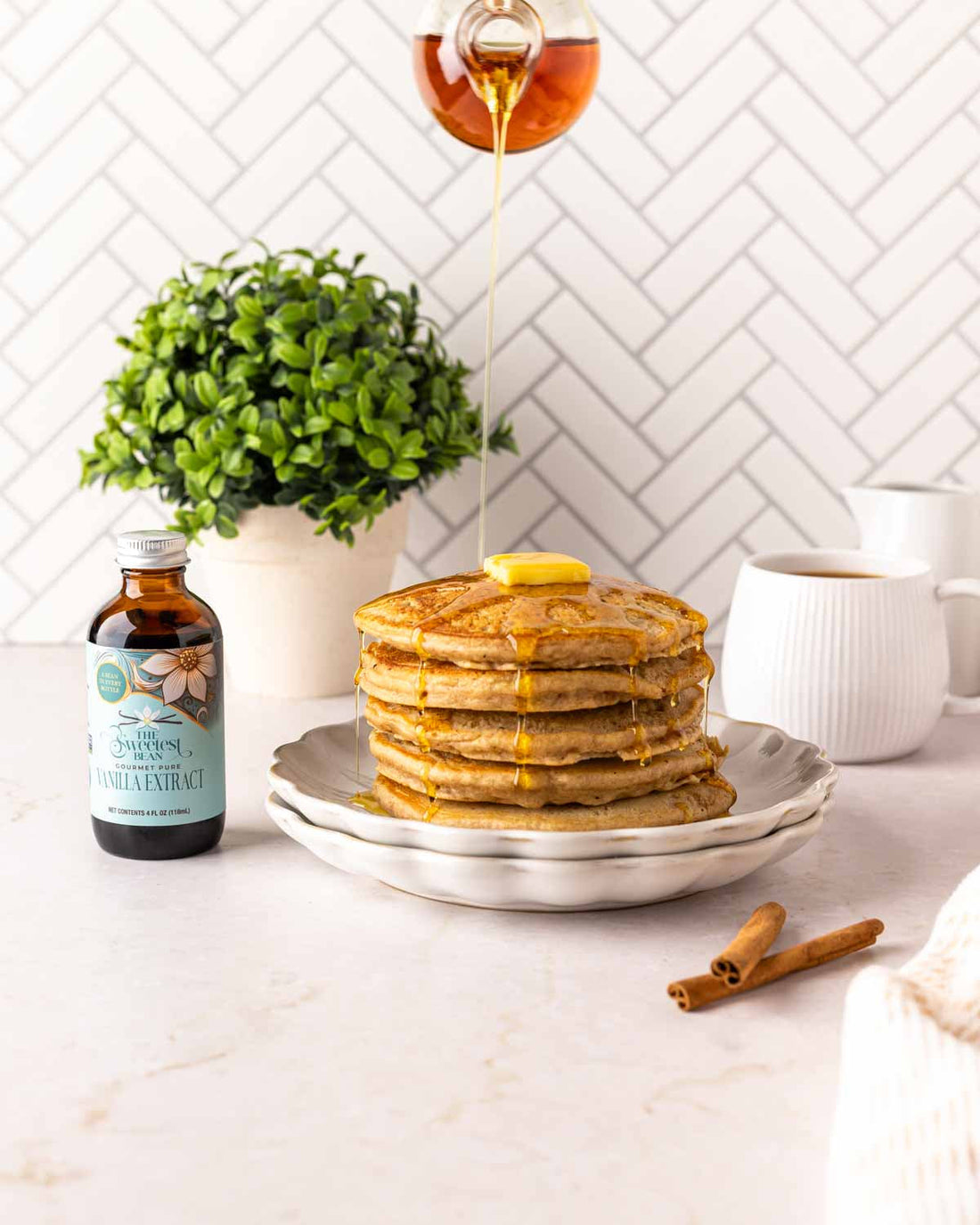 Vanilla Cinnamon Pancakes