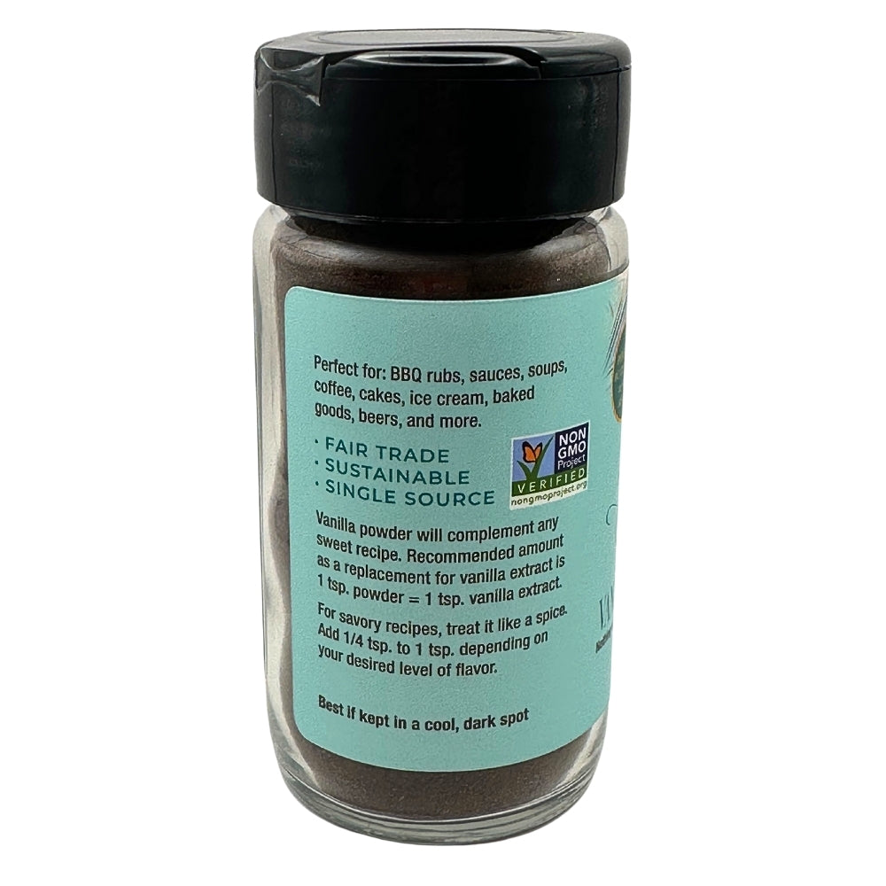 2 oz. Gourmet Pure Vanilla Bean Powder