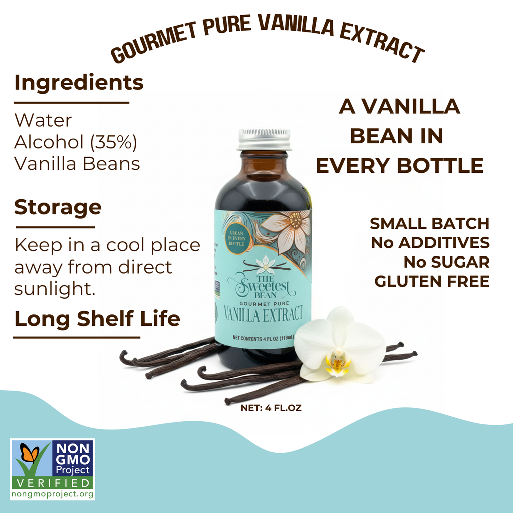 4 fl. oz. Gourmet Pure Vanilla Extract